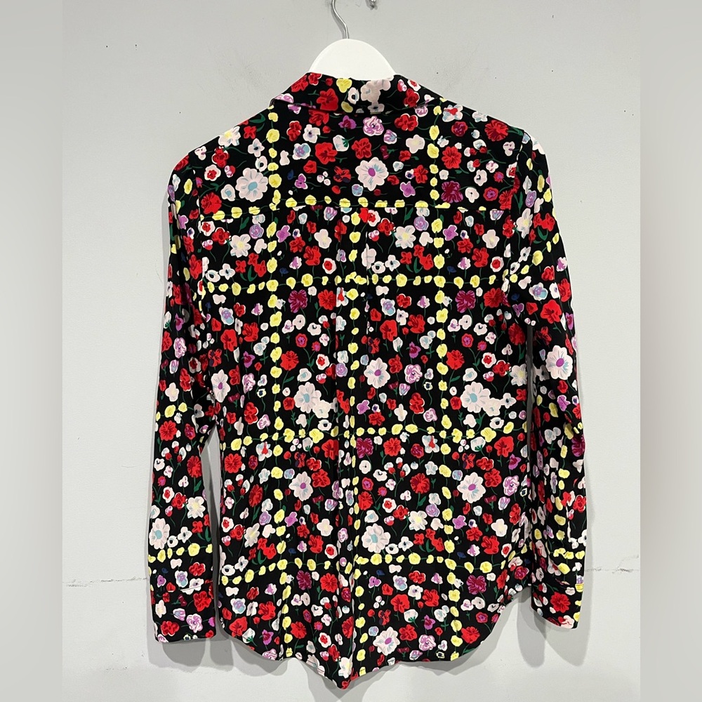 Equipment XS Cornelia Floral Silk Shirt‎ - Picture 5 of 6